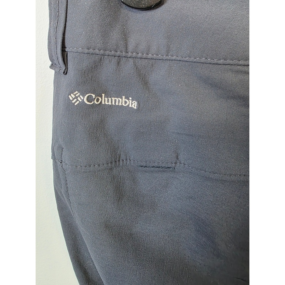 Columbia Saturday Trail II Women's Size 4 Gray Roll-Up Pants Omni-shield Hiking - Picture 6 of 9